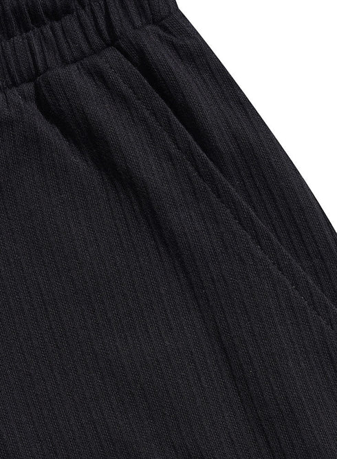 Black Jacquard Short - Khotwh